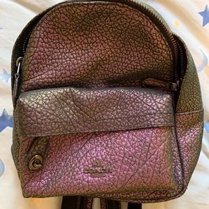 Coach mini backpack